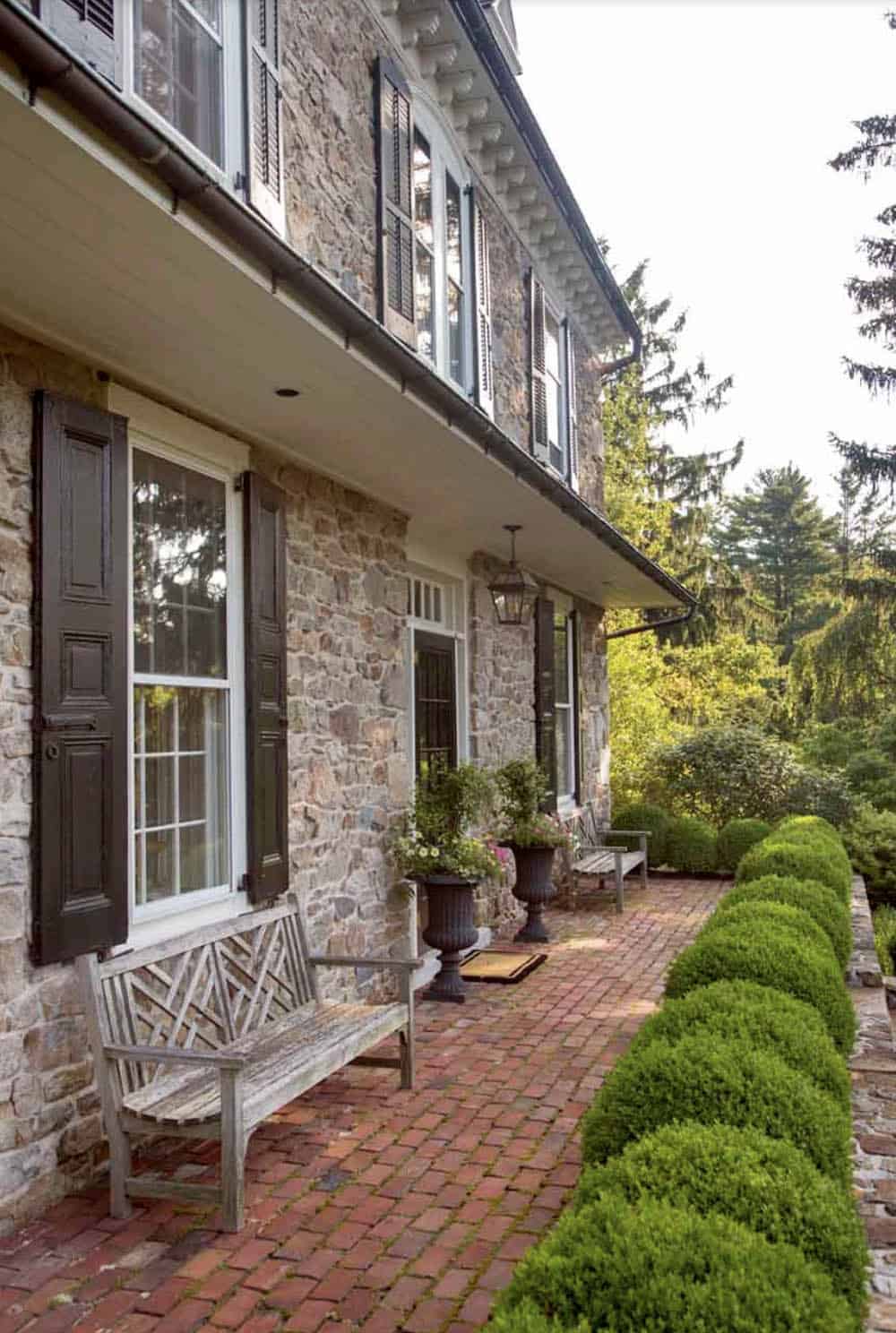 Stone Farmhouse Exterior