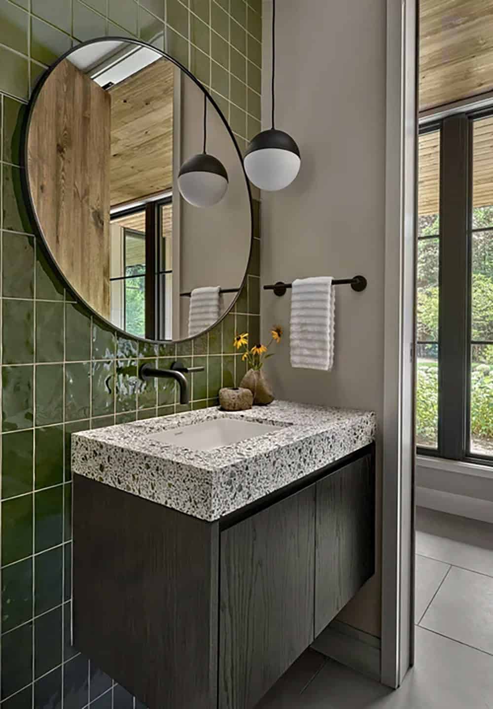 modern bathroom vanity