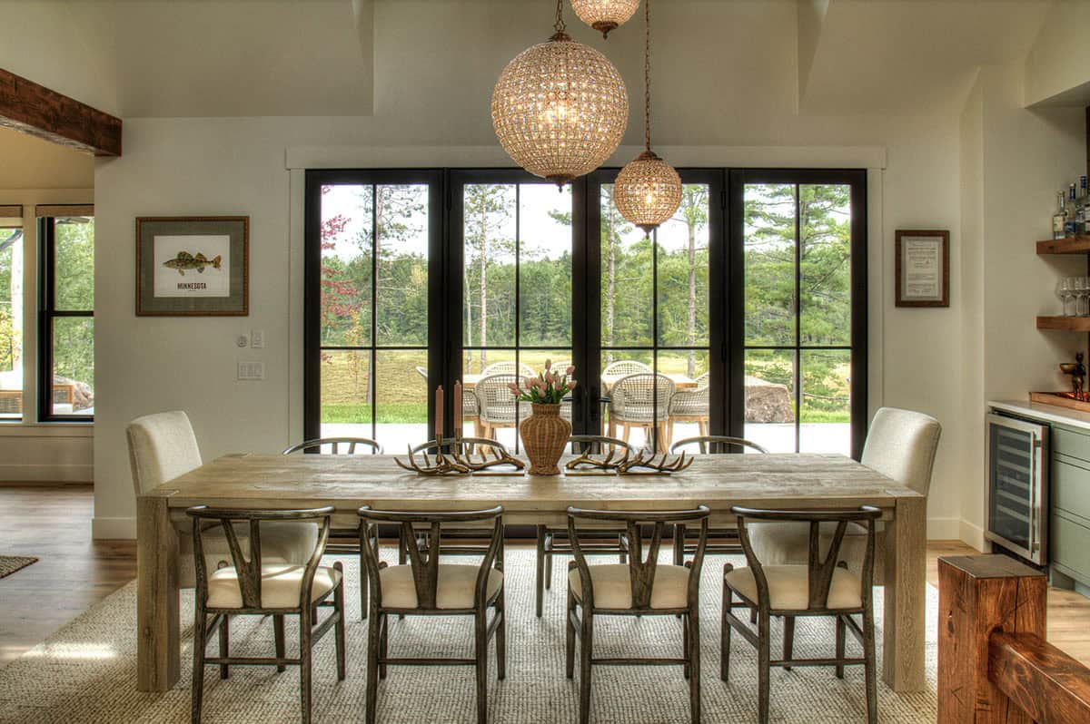 farmhouse style dining room