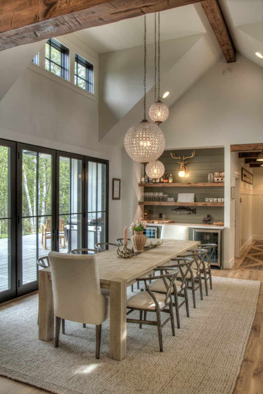 farmhouse style dining room