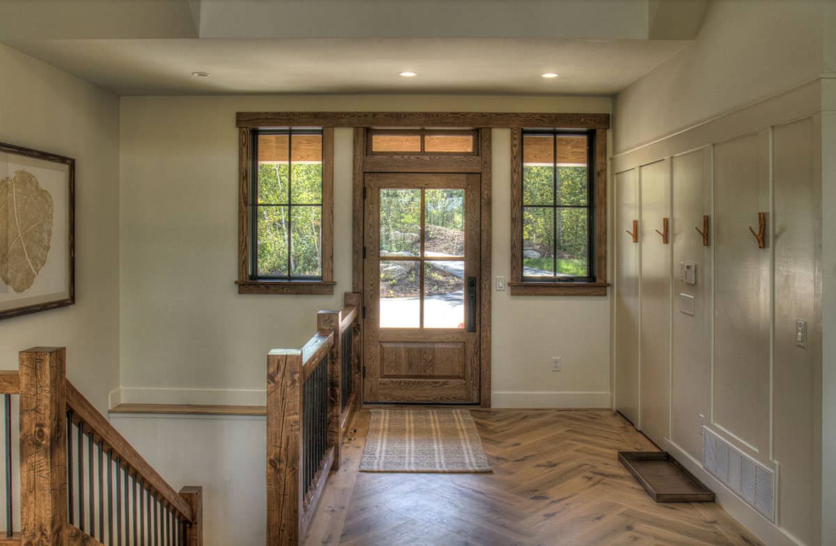 farmhouse style home entry