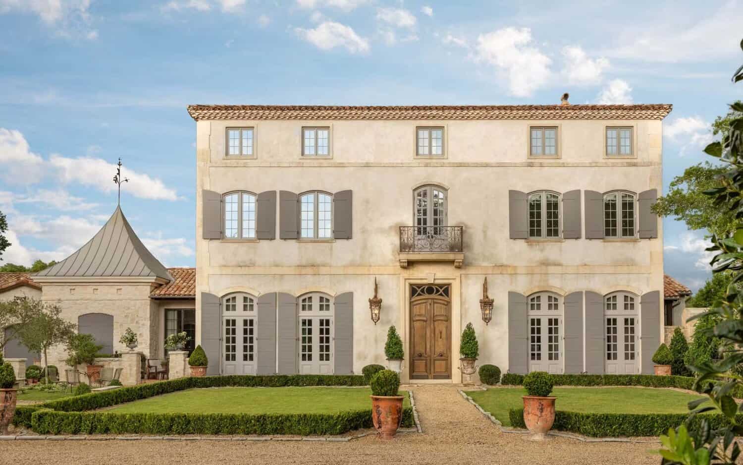 provencal-inspired home exterior