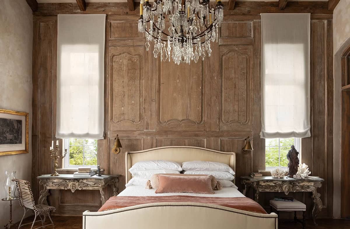 provencal-inspired home bedroom