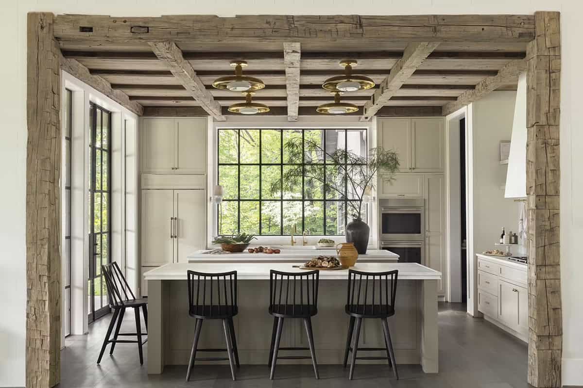 modern rustic kitchen