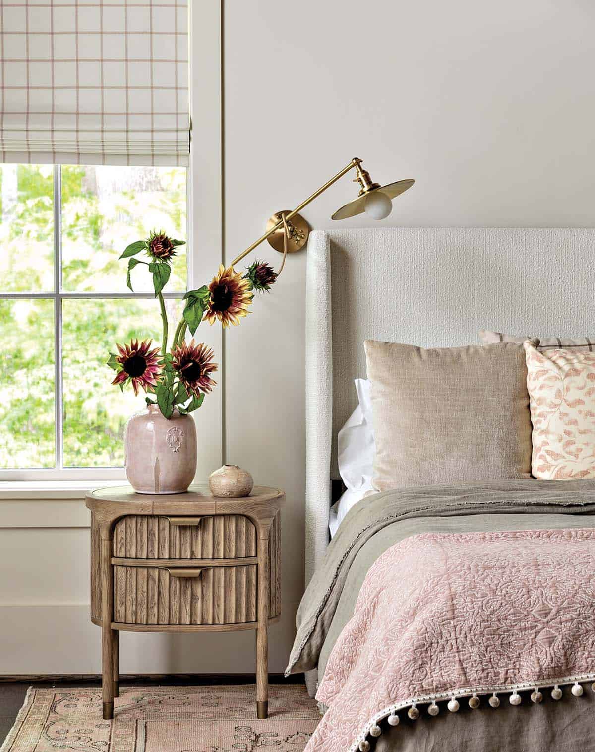 rustic modern bedroom