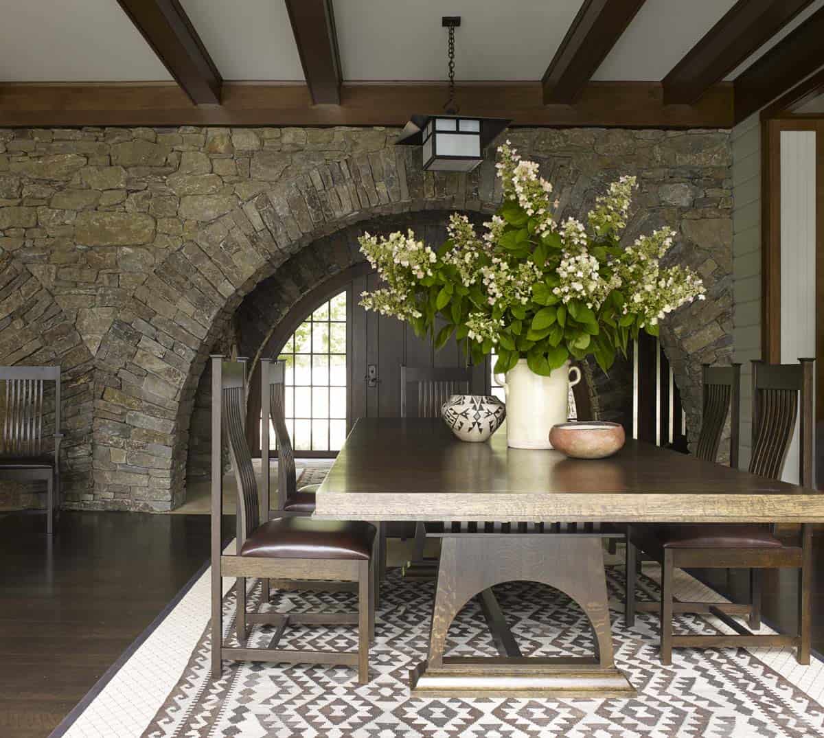 rustic living room