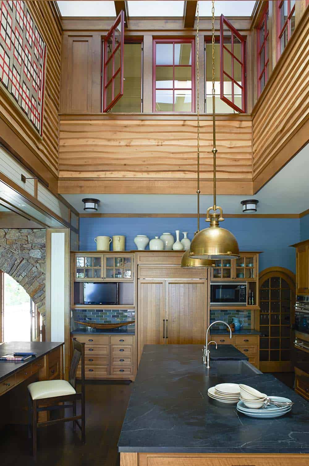 rustic kitchen 