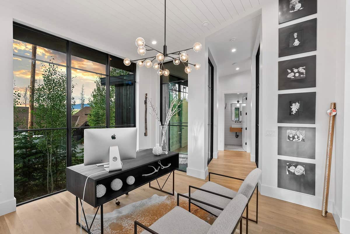 scandinavian modern home office