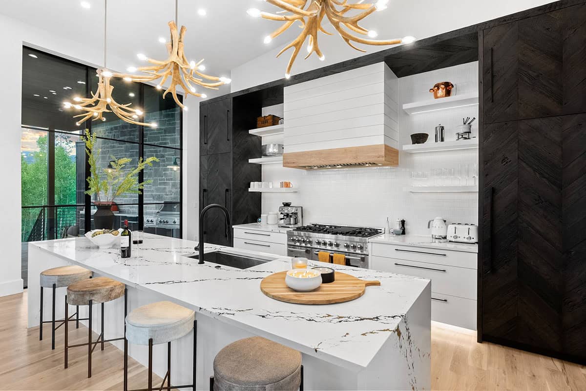 scandinavian modern kitchen