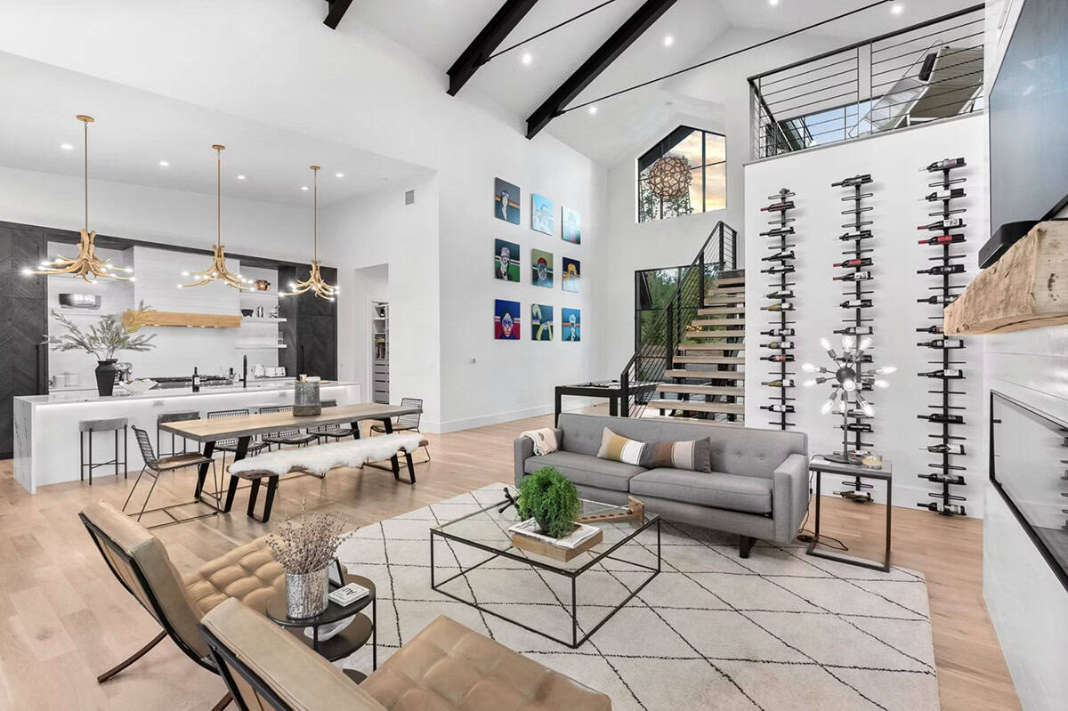 scandinavian modern great room