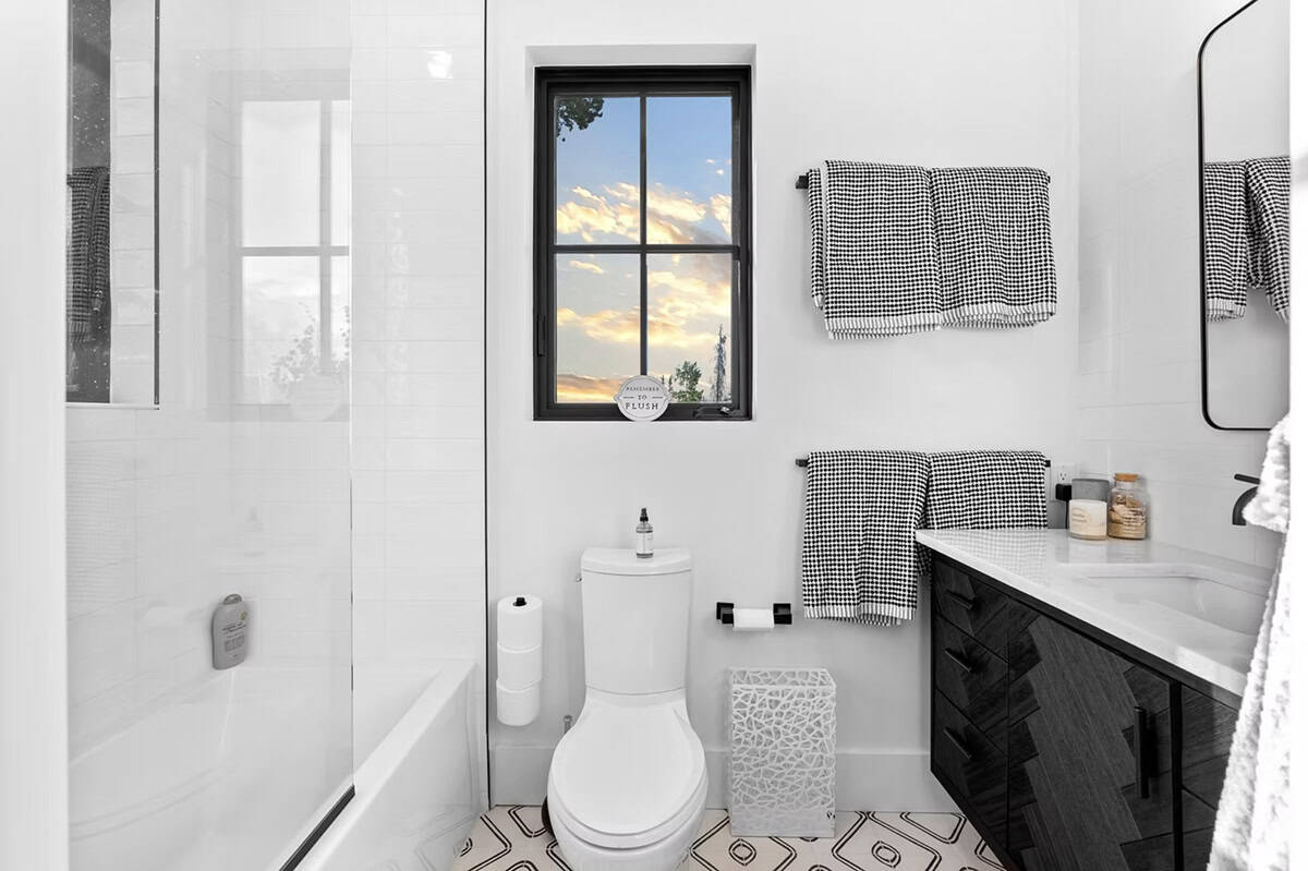 scandinavian modern bathroom