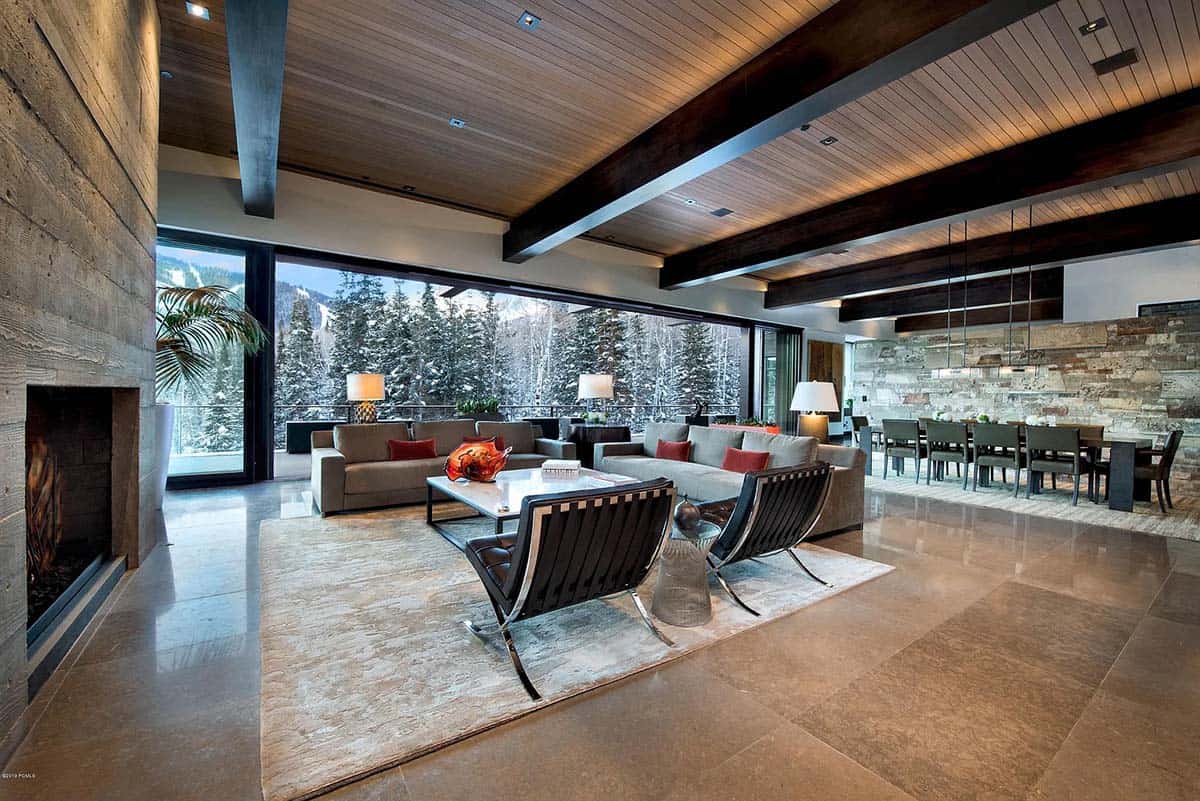 contemporary living room