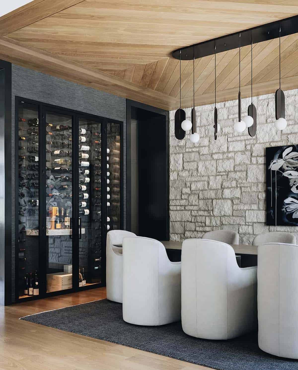 Transitional Style Dining Room