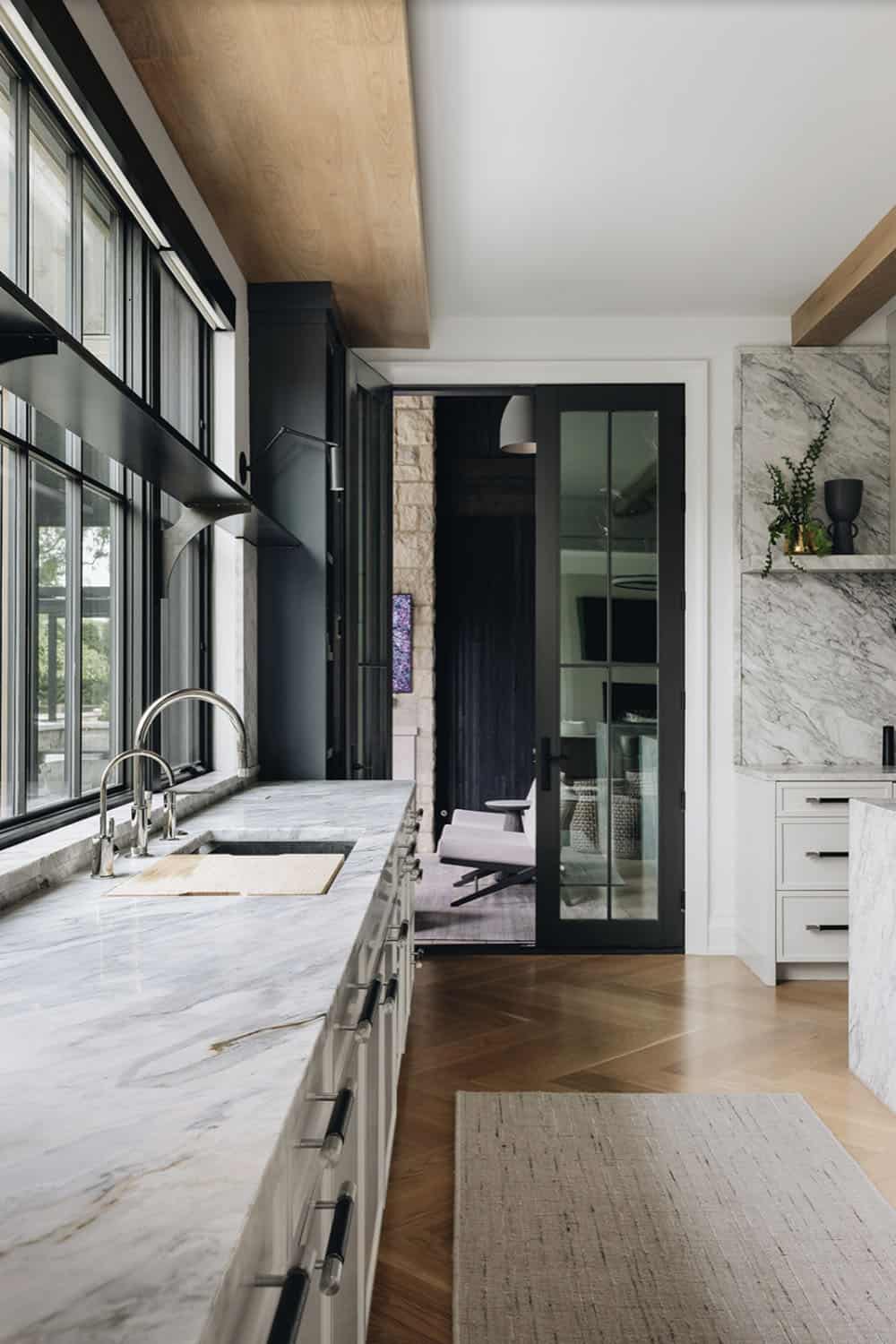 Transitional Style Kitchen