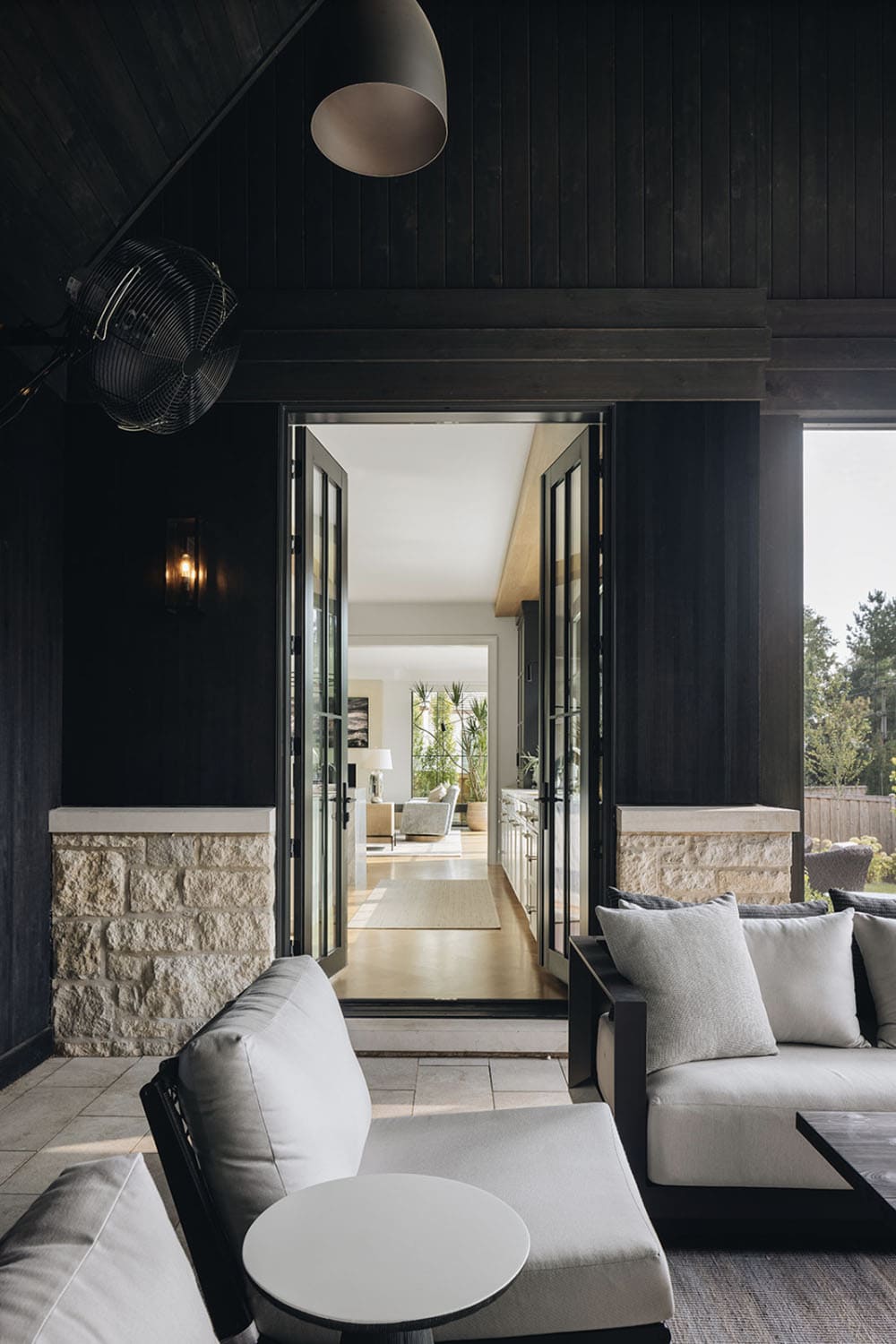 Transitional Style Porch