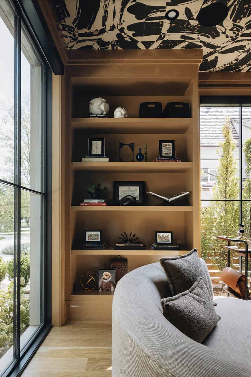 Transitional Style Living Room