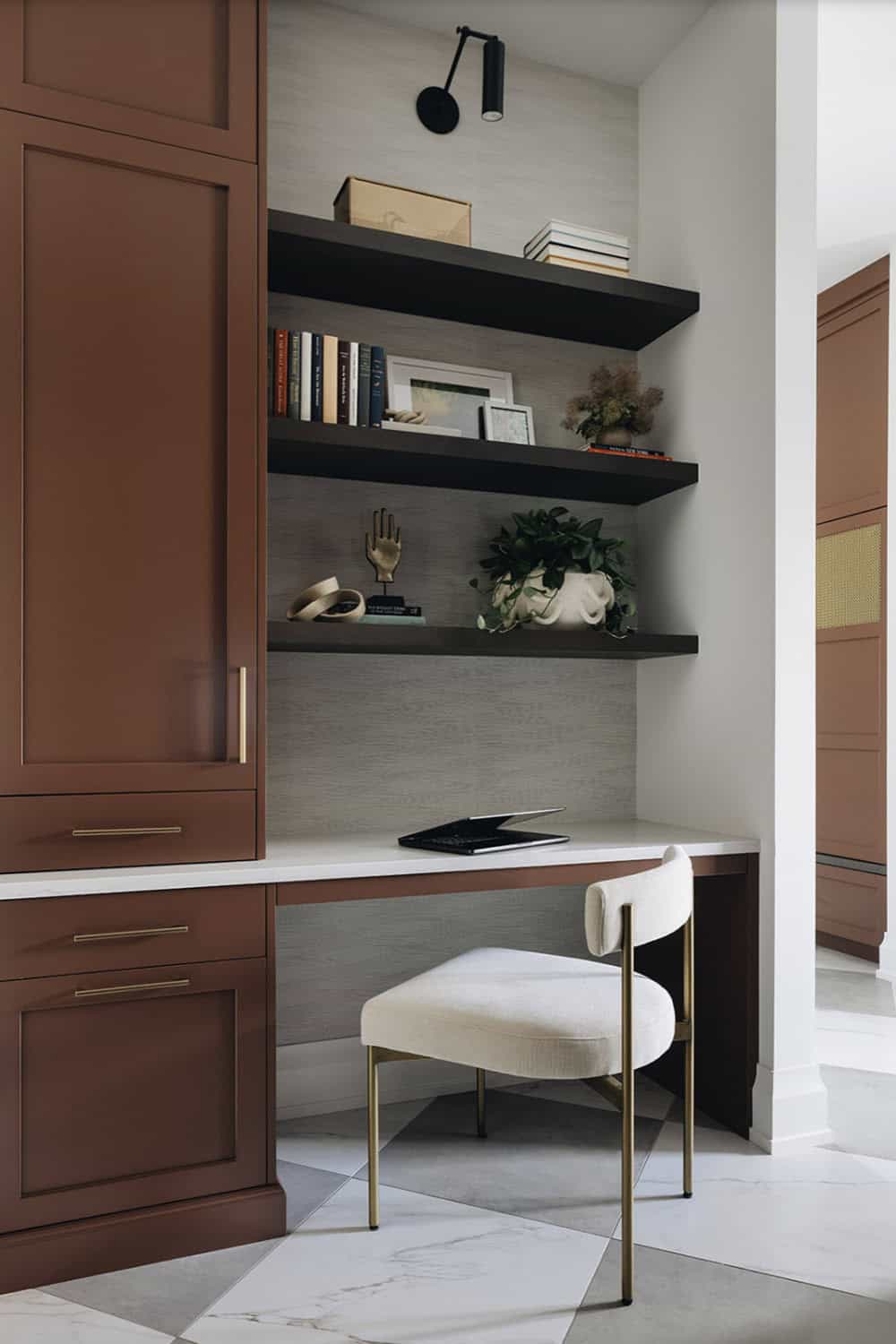 Transitional Style Home Office