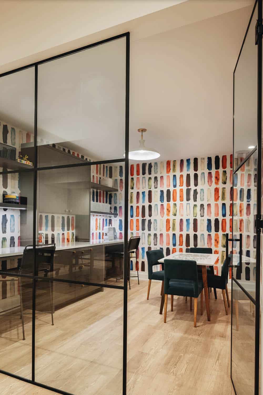 Transitional Style Basement