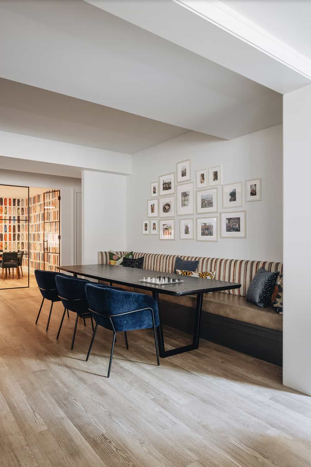 Transitional Style Basement