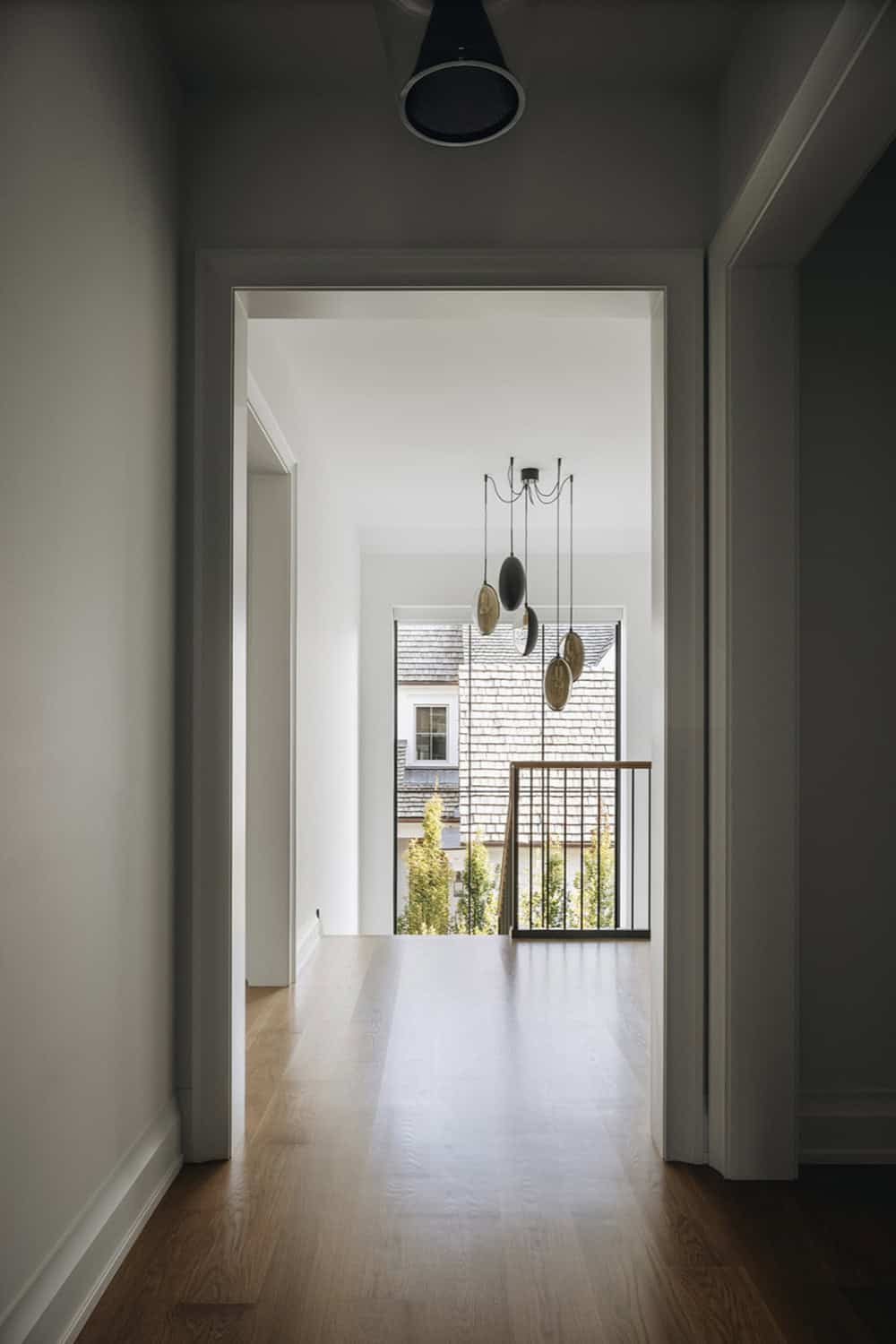 Transitional Style Hallway