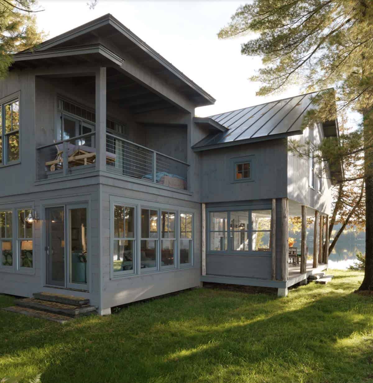 lake house exterior