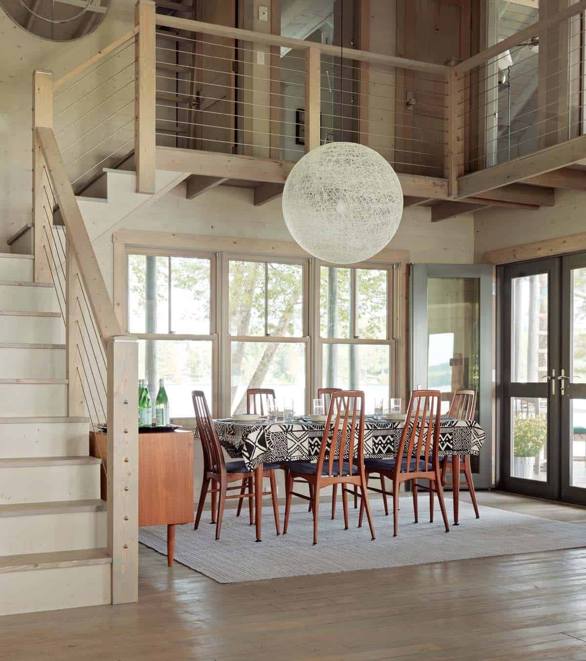 rustic dining room