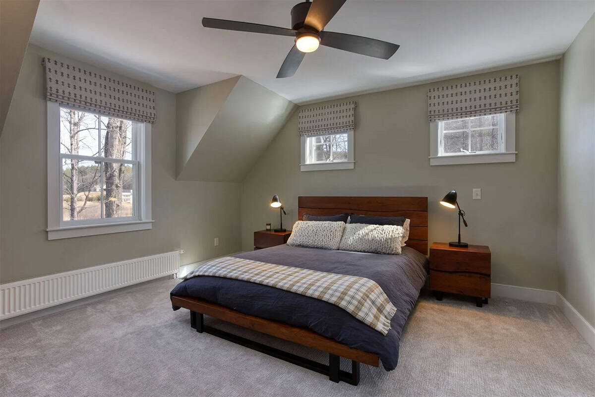 farmhouse style bedroom