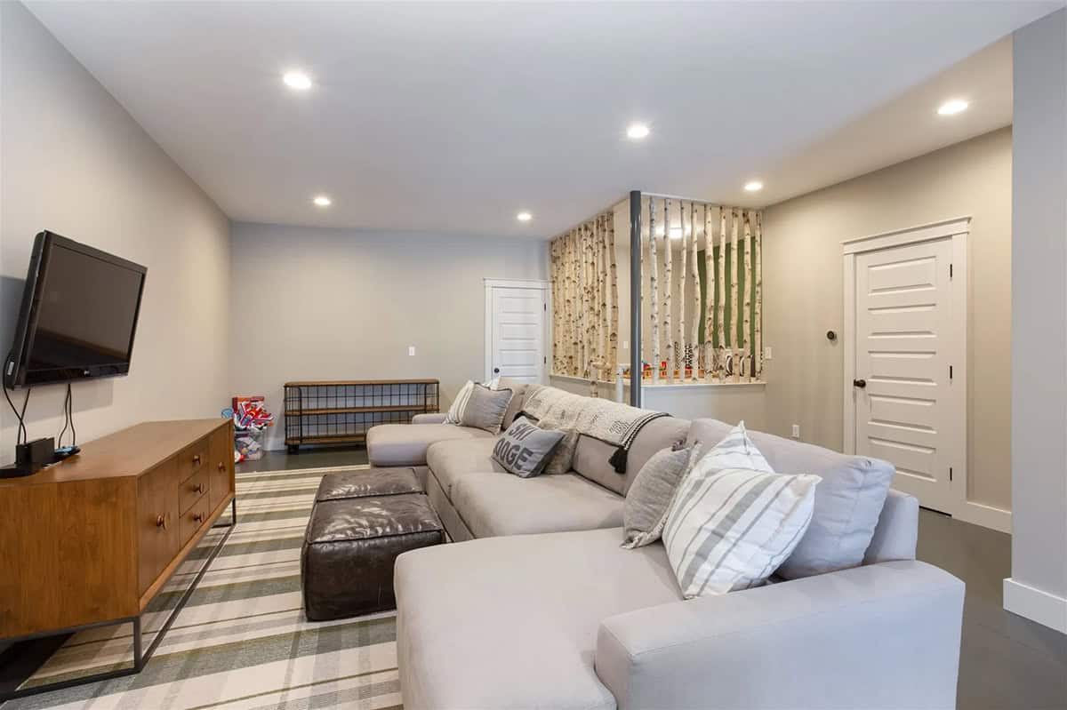 farmhouse style family room