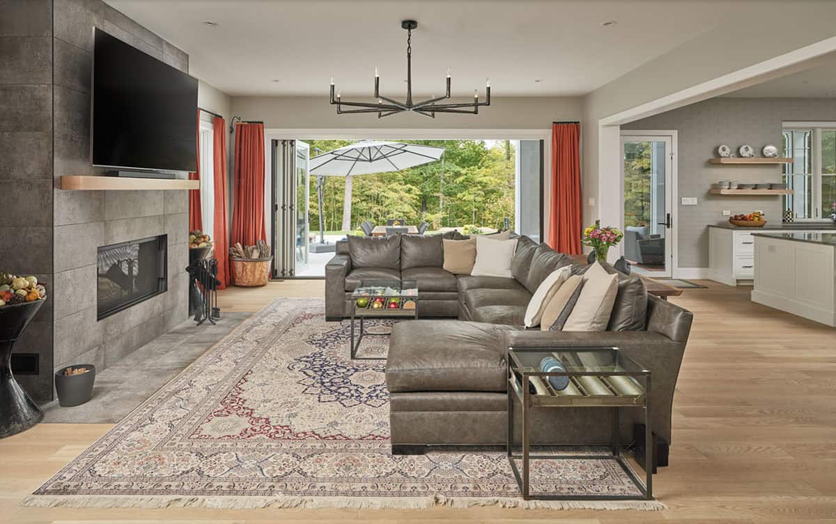 farmhouse style living room