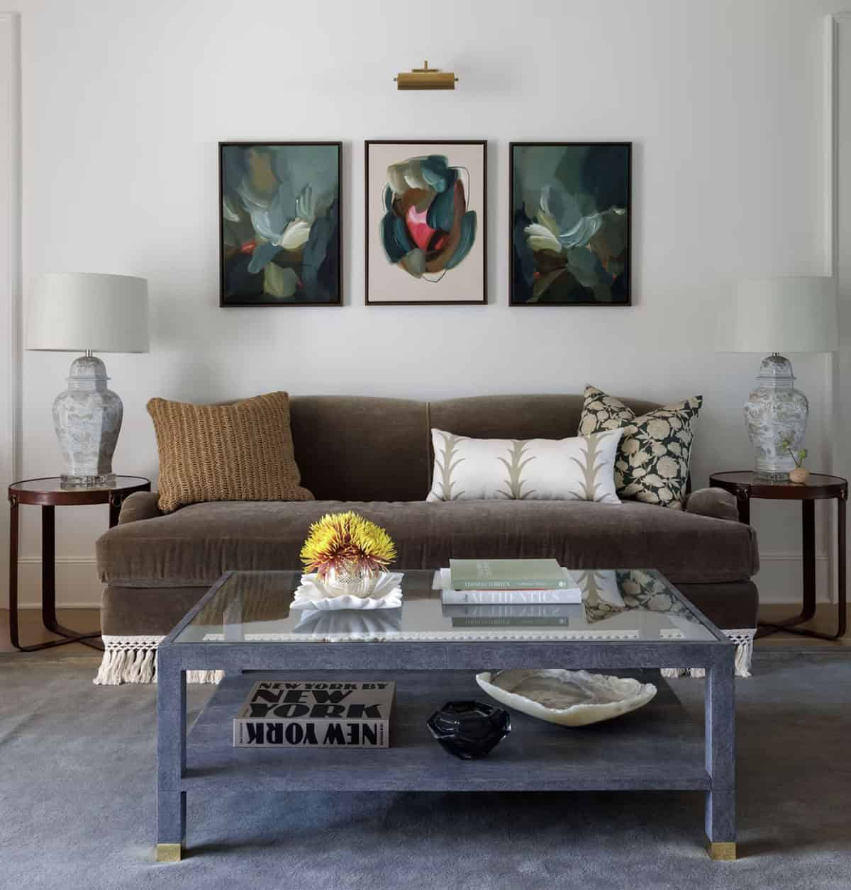 coastal style family room