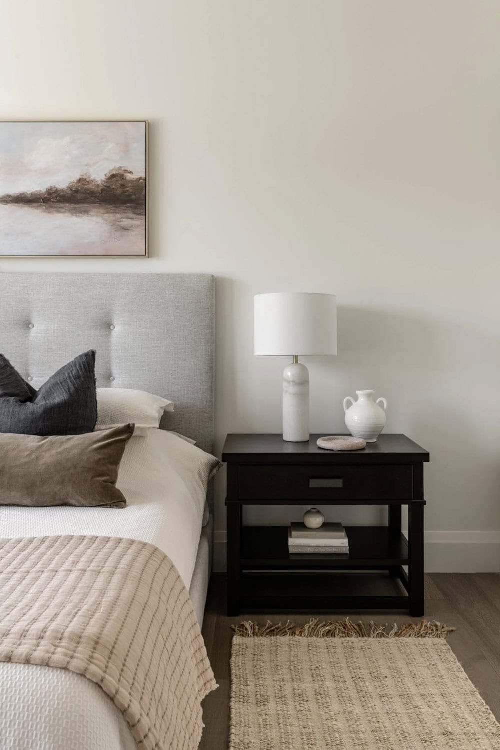 transitional style bedroom