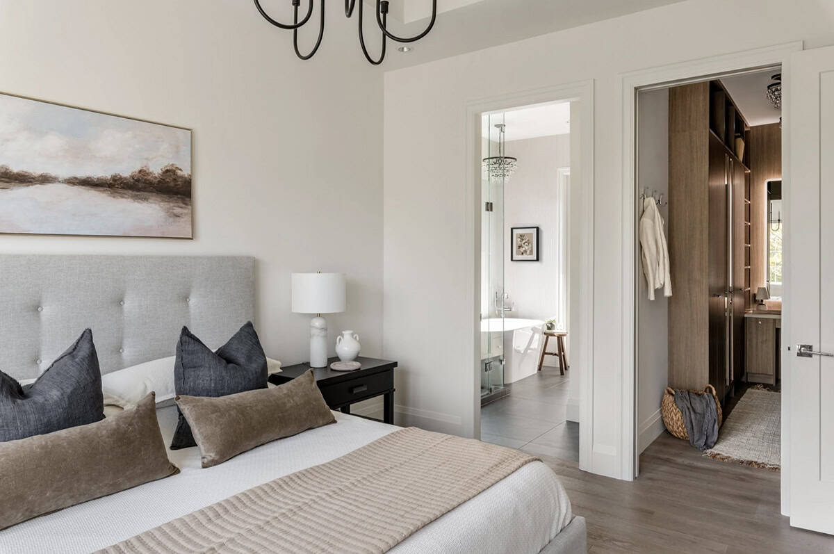 transitional style bedroom