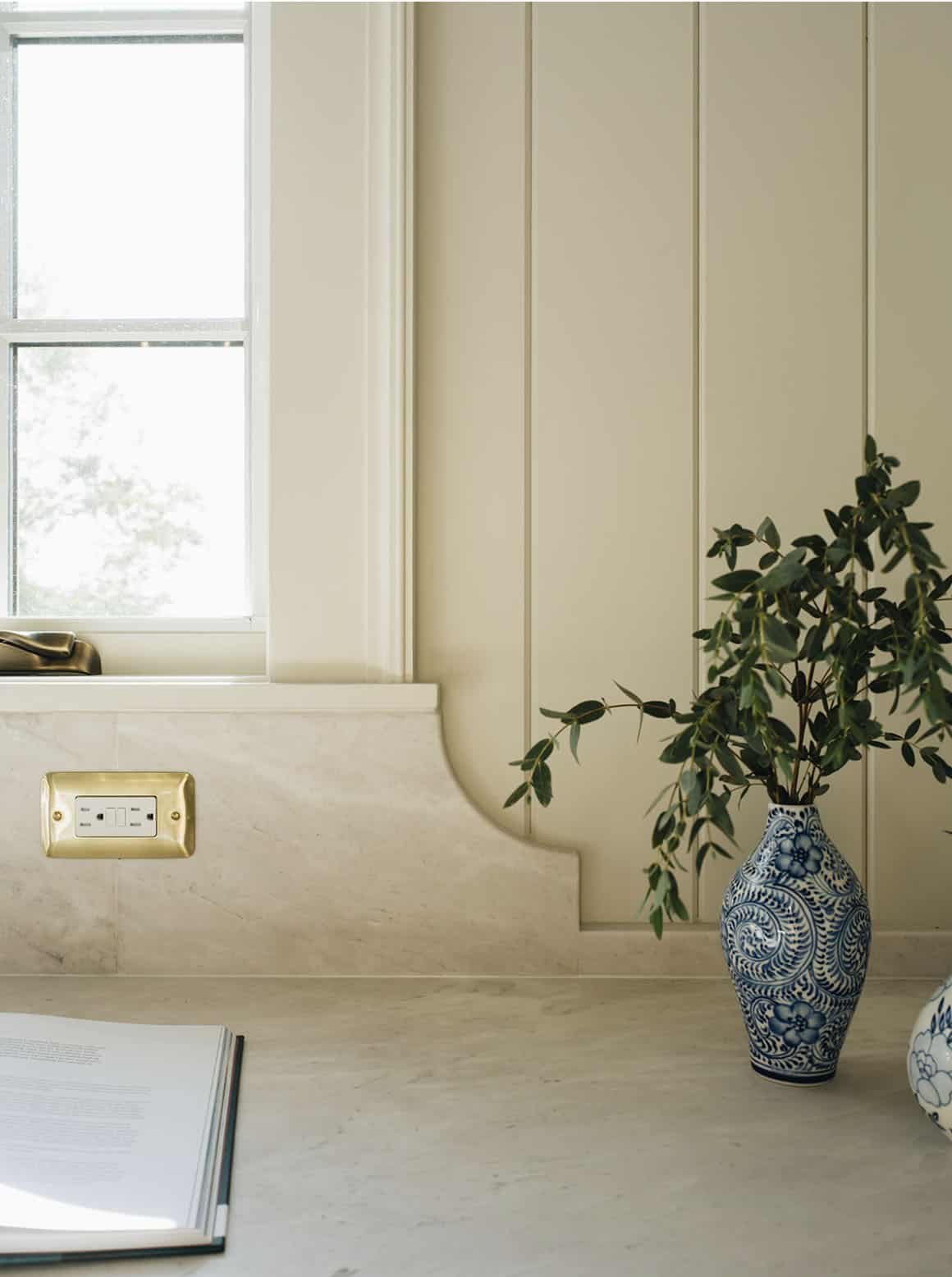 contemporary countertop detail