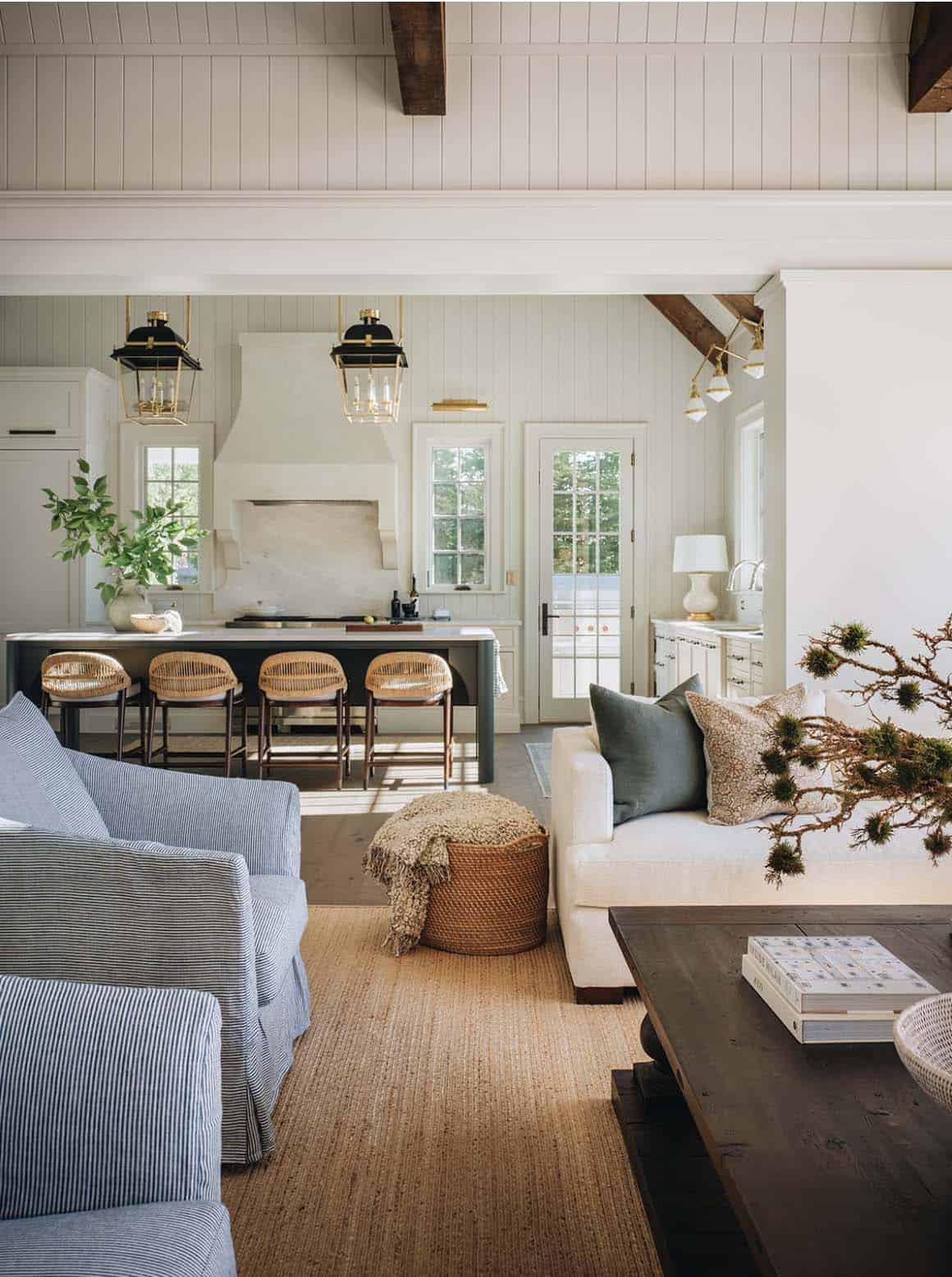 contemporary great room