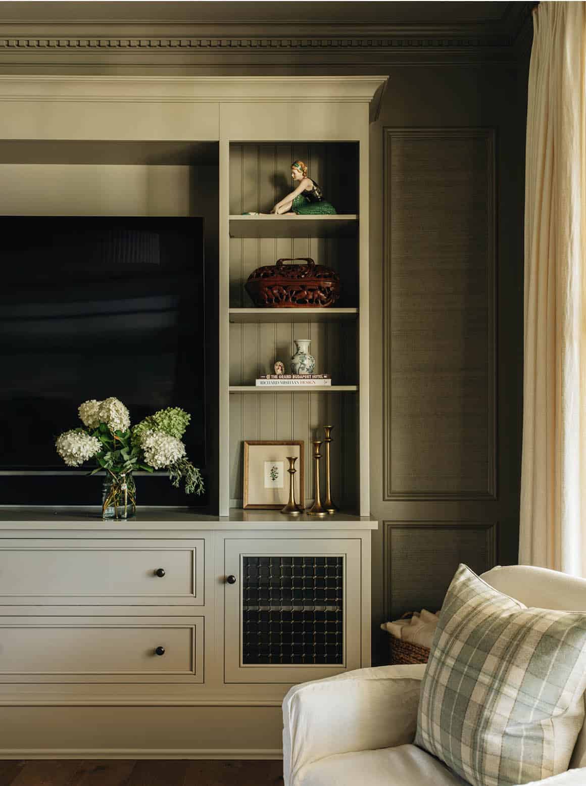 contemporary family room