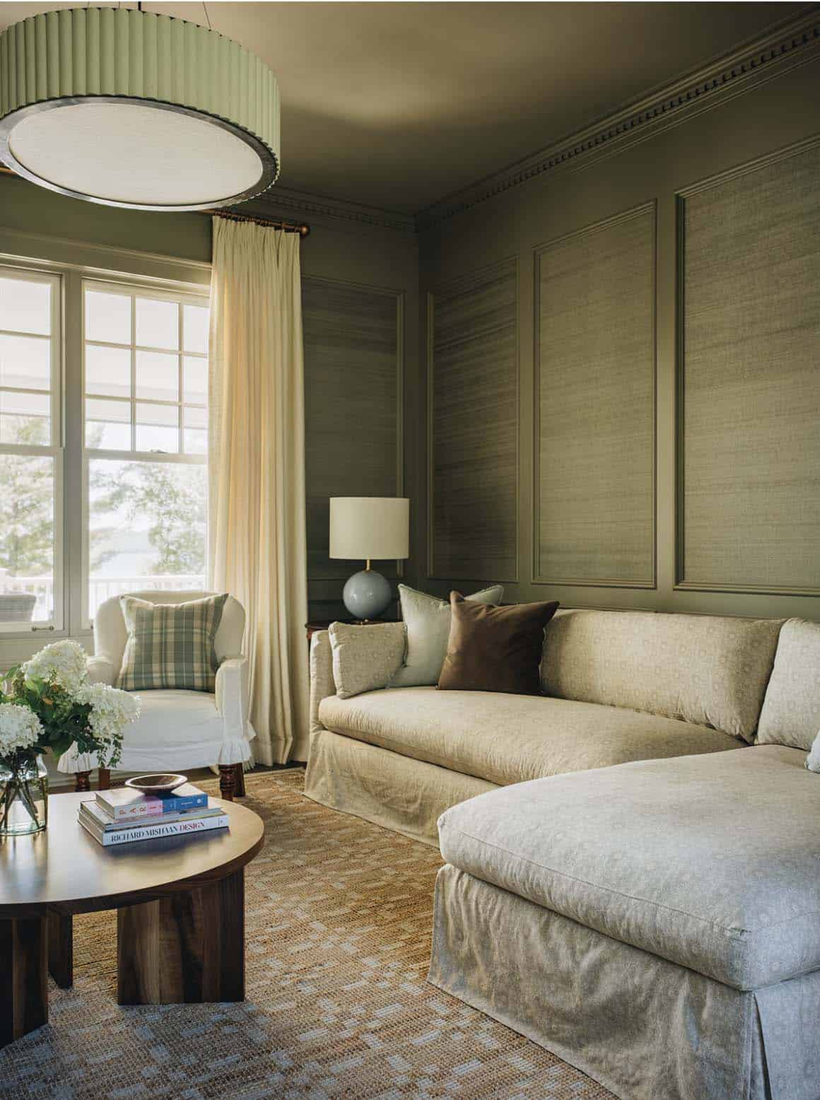 contemporary family room