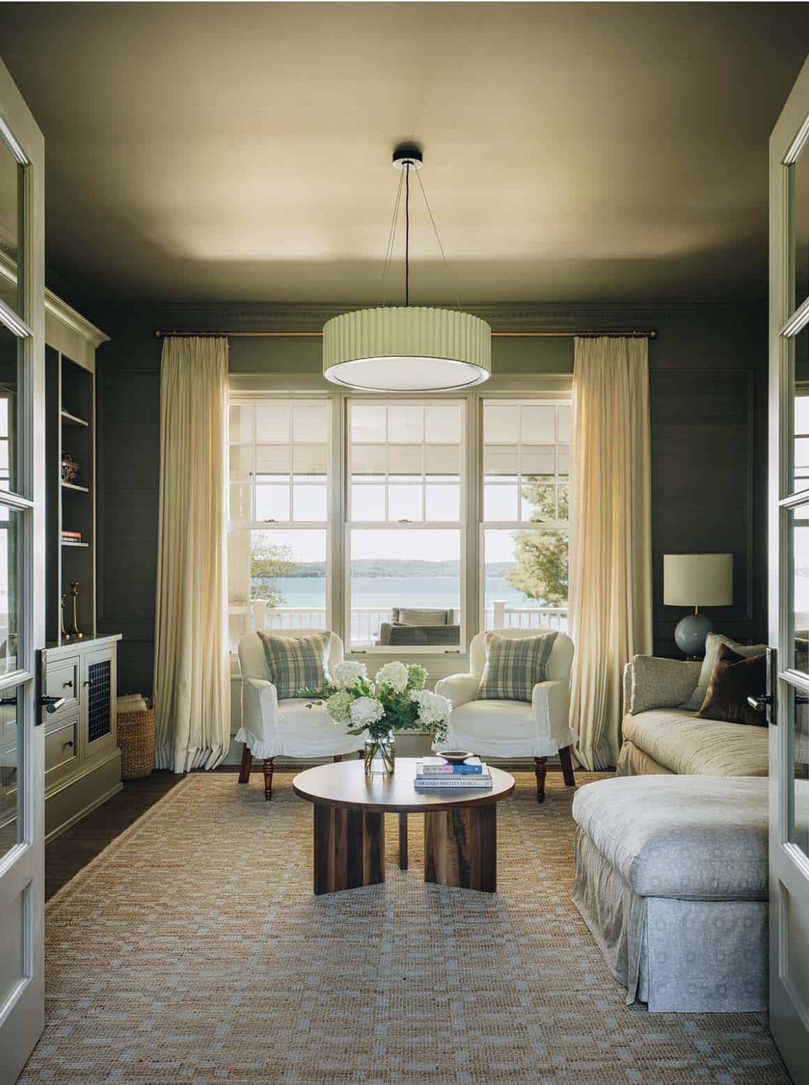 contemporary family room