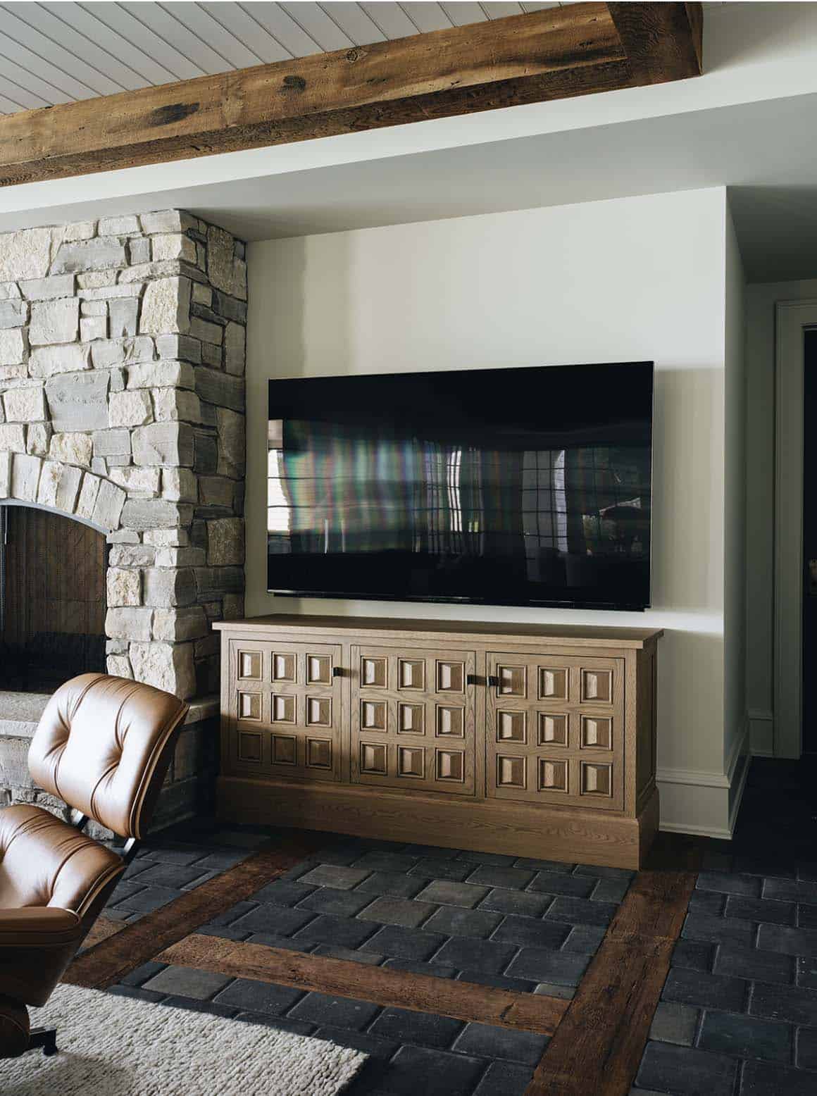 contemporary family room