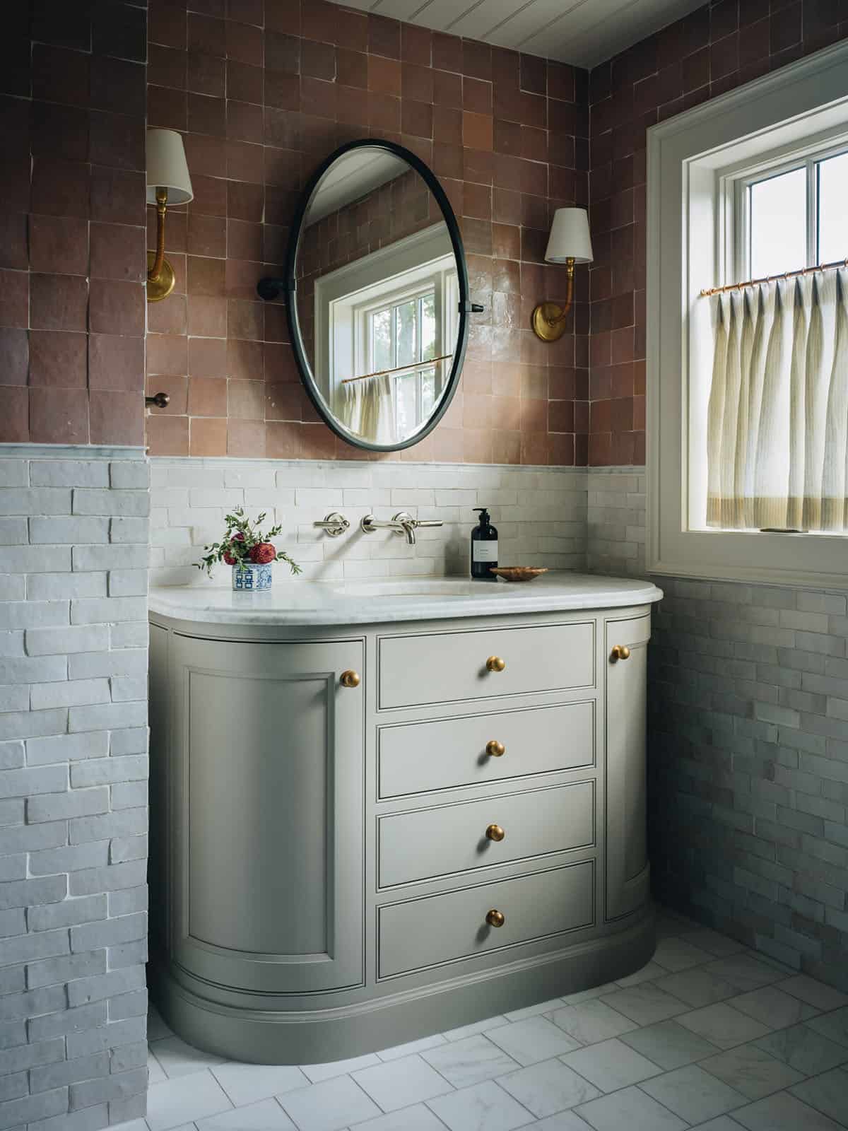 contemporary bathroom vanity