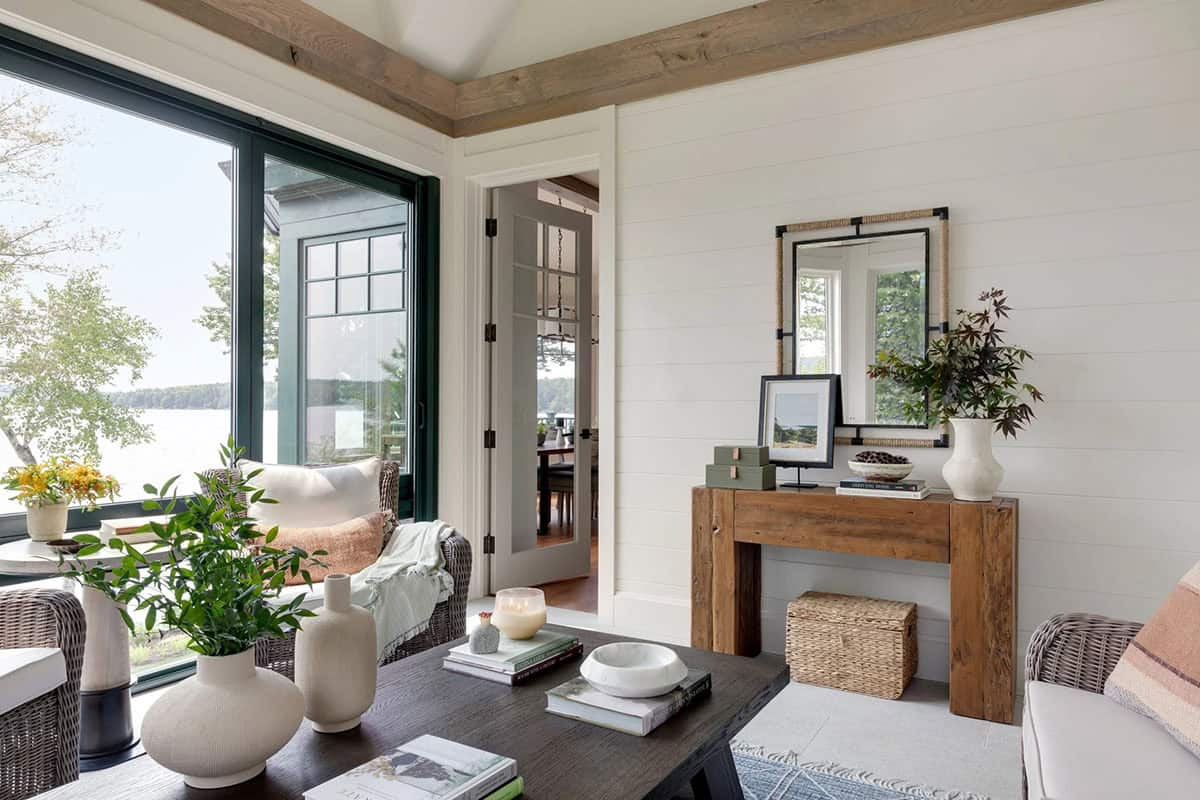 contemporary sunroom