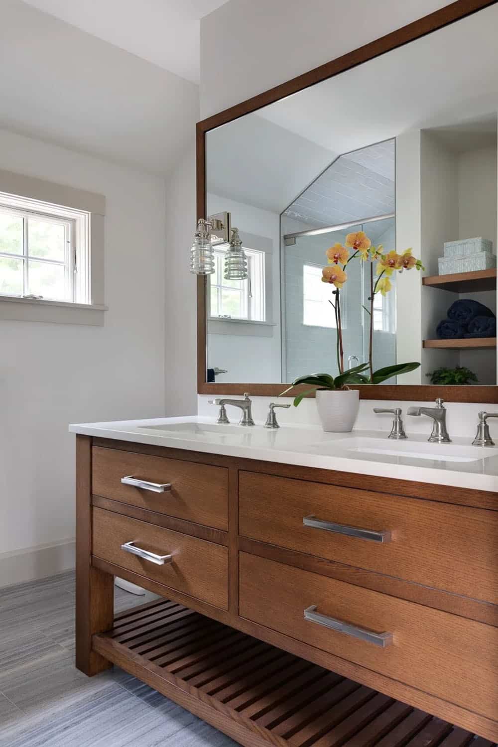 contemporary bathroom vanity