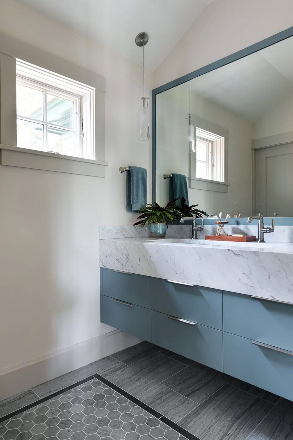 contemporary bathroom vanity