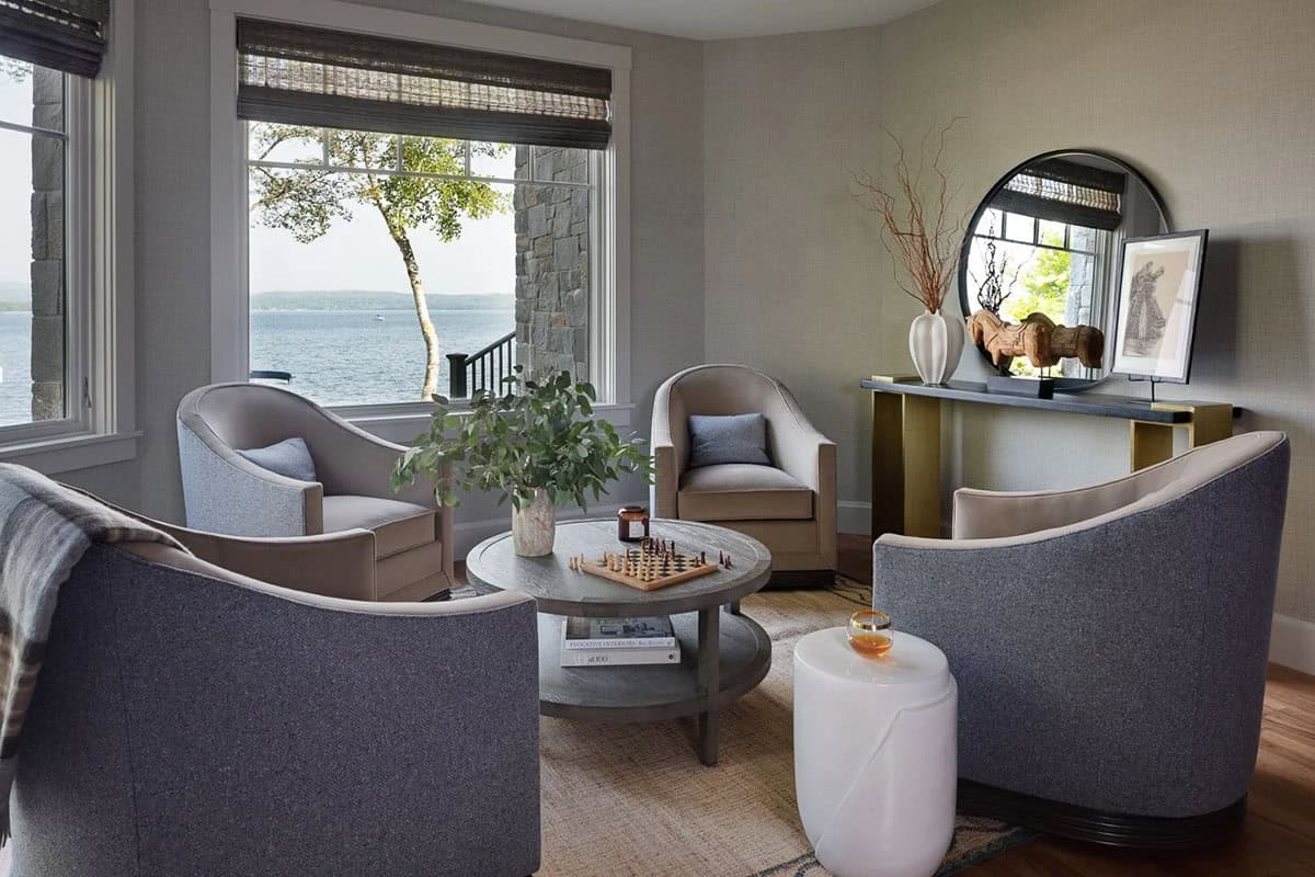 contemporary sitting room