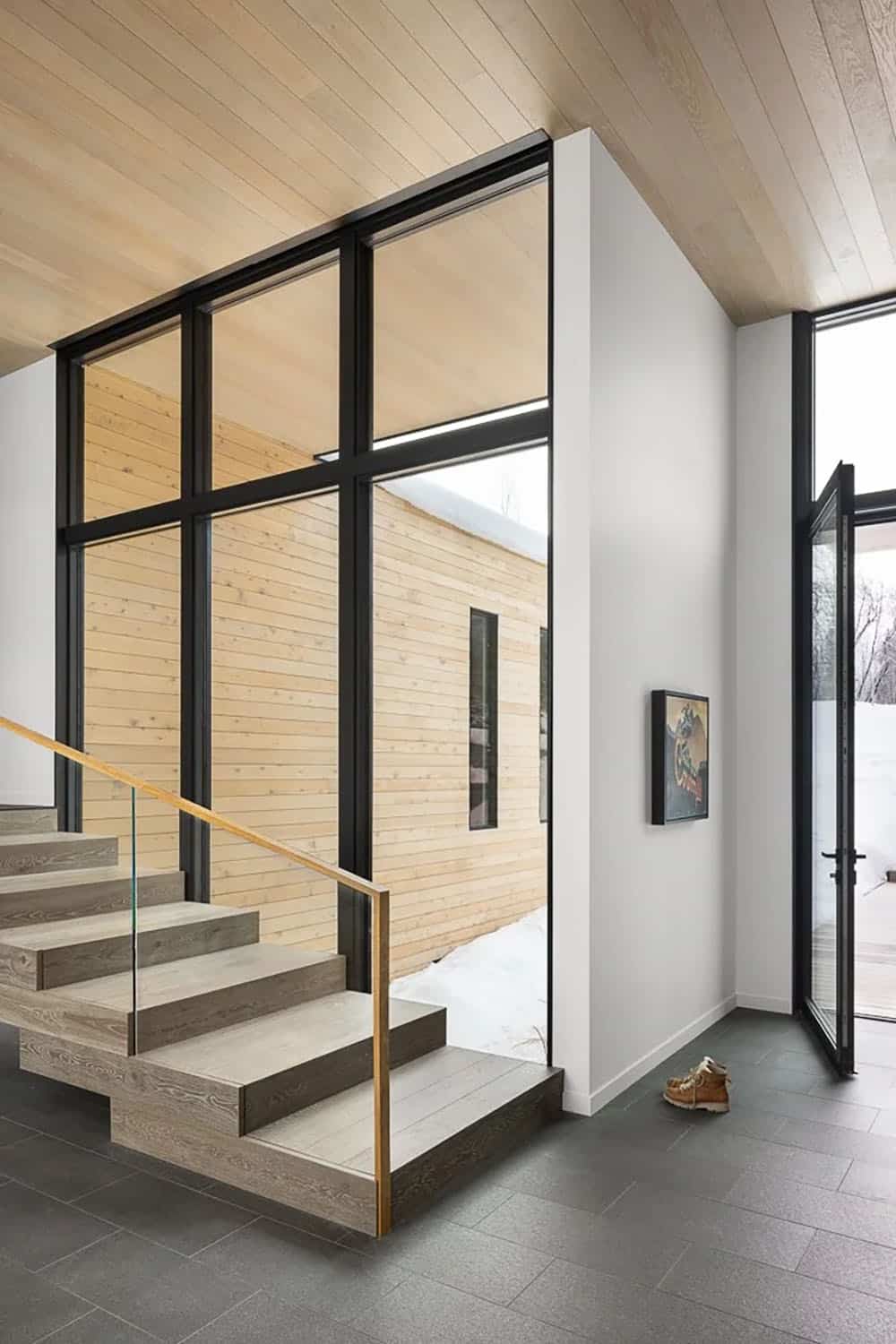 contemporary staircase