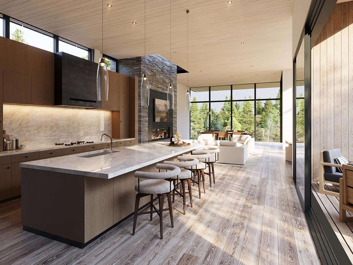 contemporary kitchen