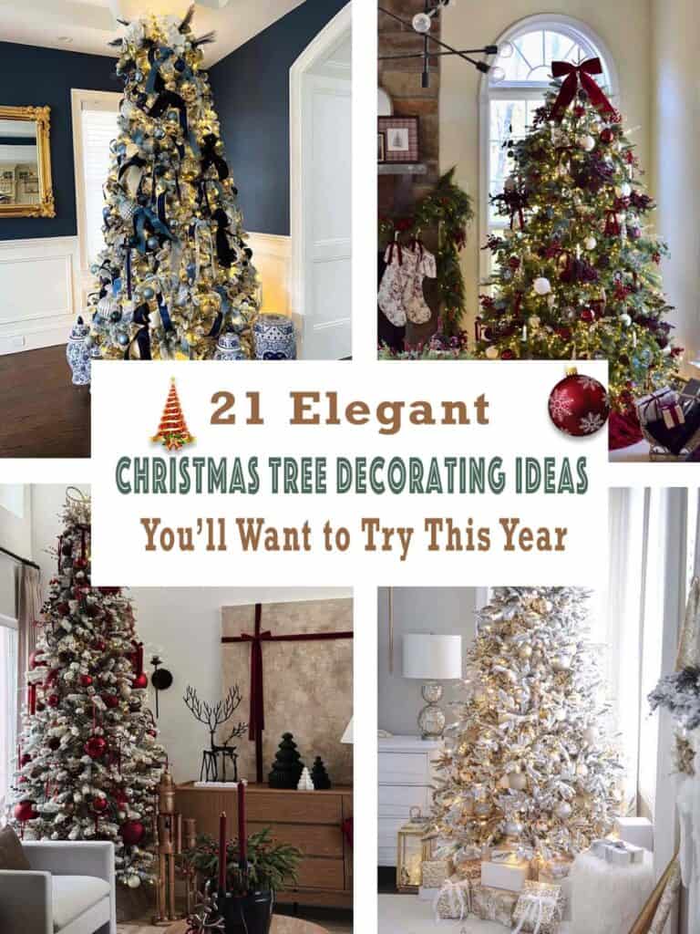 21 Elegant Christmas Tree Decorating Ideas You’ll Want to Try This Year