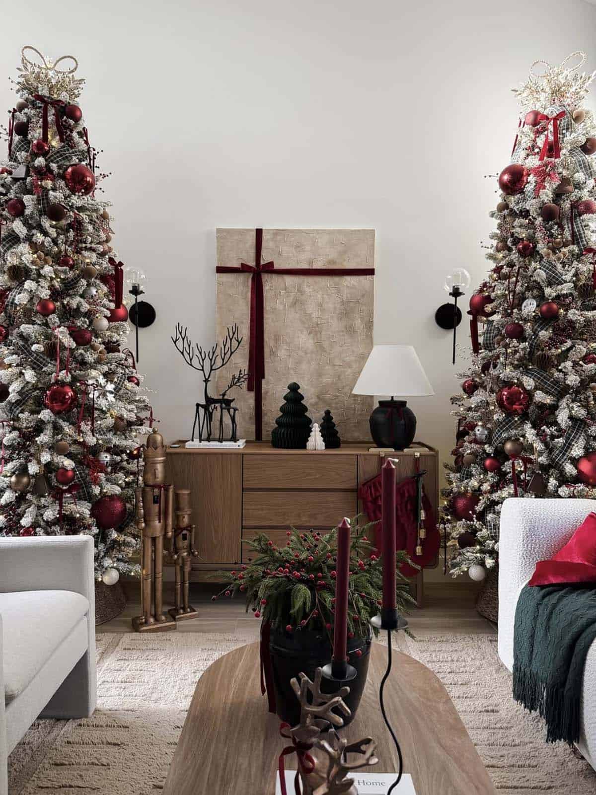 elegant christmas tree