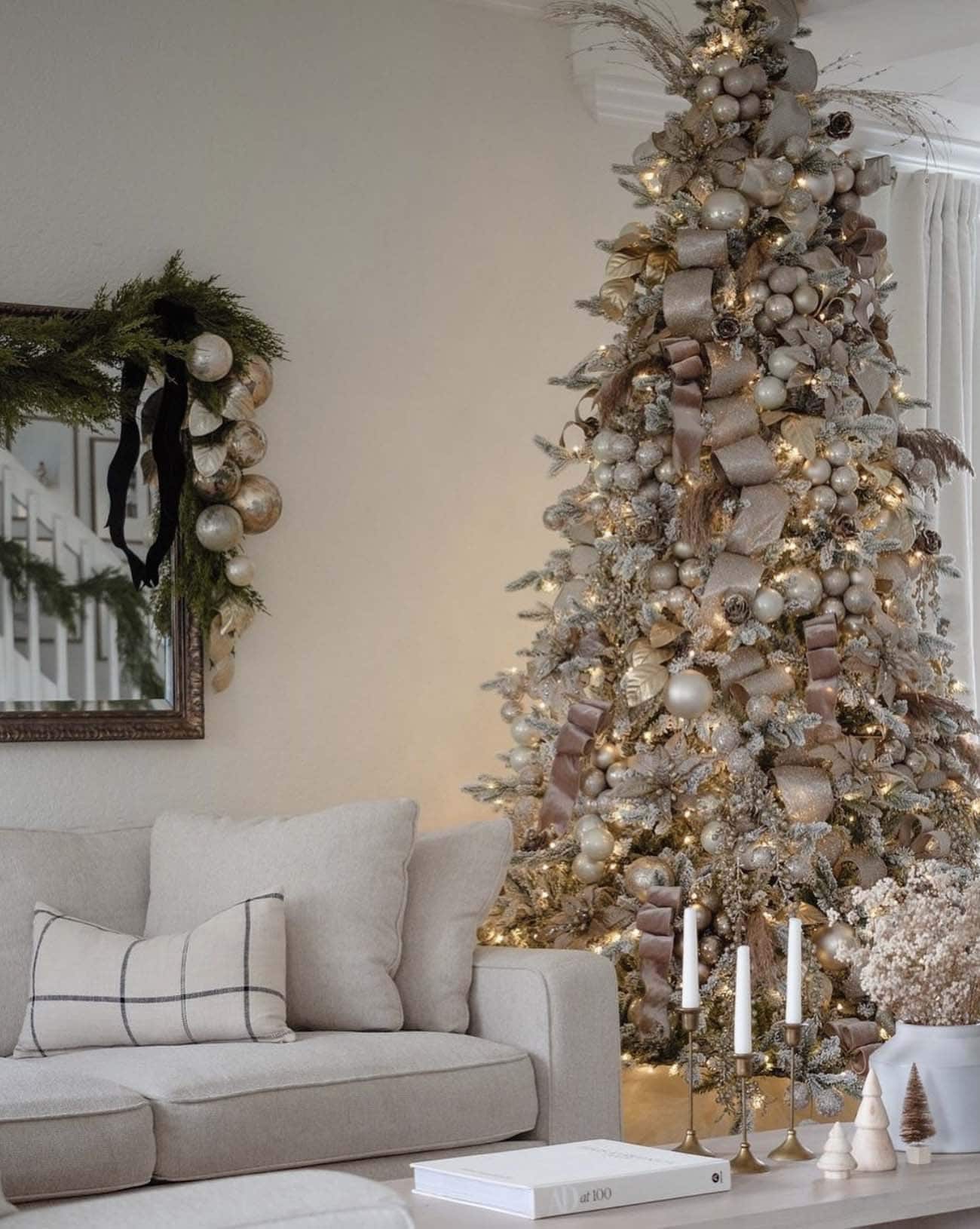 elegant christmas tree