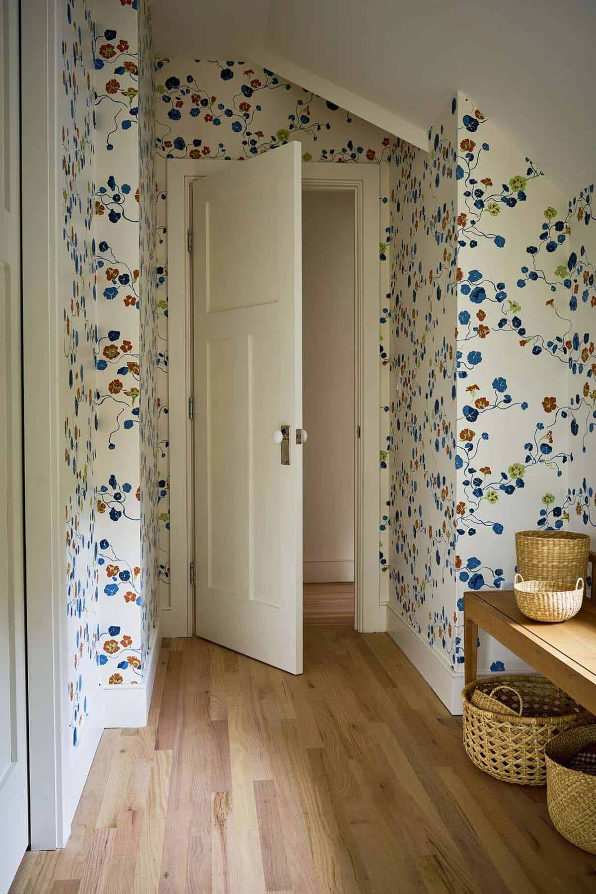 farmhouse style hallway