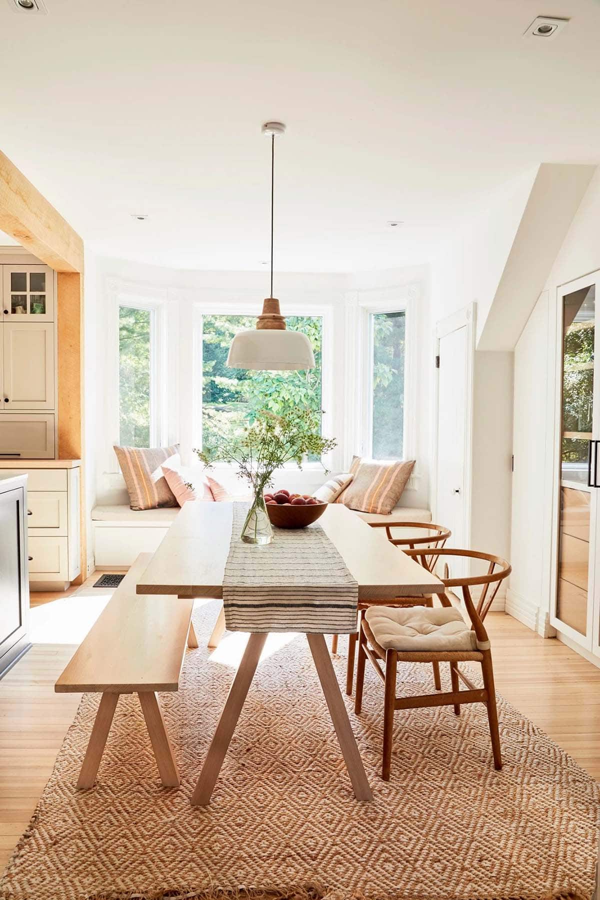farmhouse style dining room